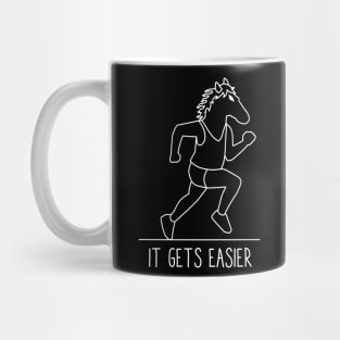 It gets easier Mug